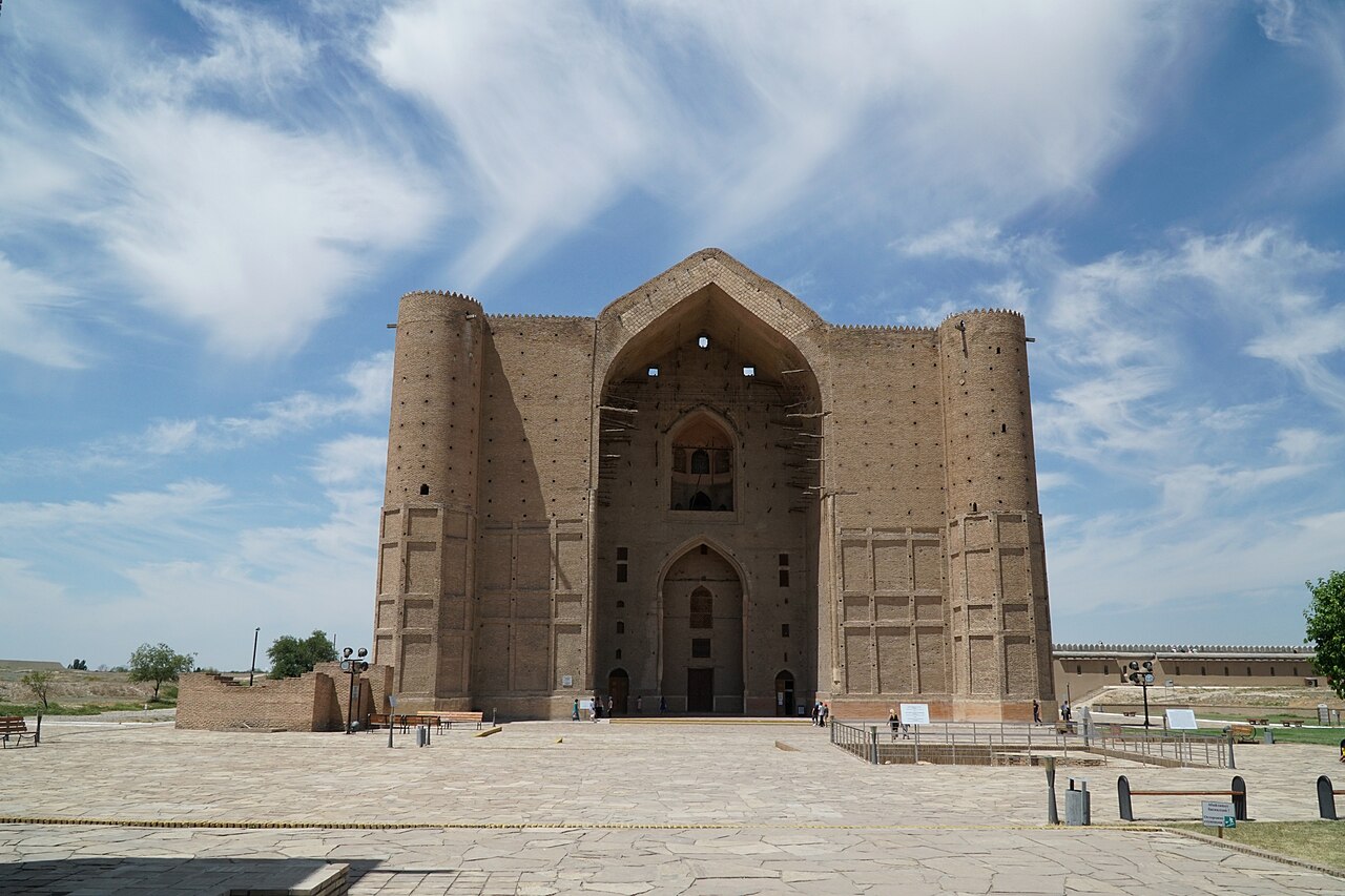 The Mausoleum of Khoja Ahmed Yasawi in Turkestan, the anchor of an overnight stay in Kazakhstan’s warm south